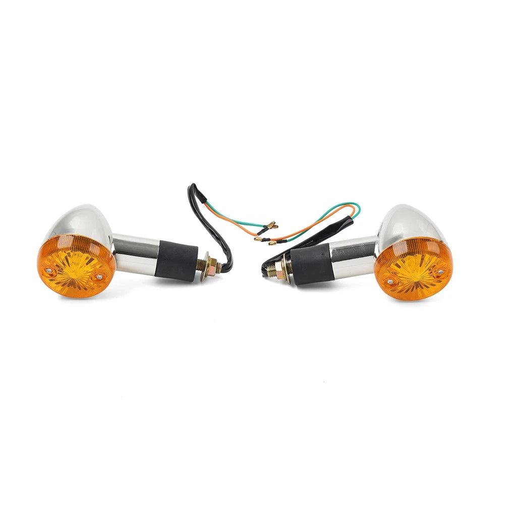 2X Amber Indicators for Suzuki Boulevard C109R C50 C90 (2005–2023)