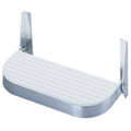 Garelick 27415 Footrest for Marine Use (Rounded White Polymer)