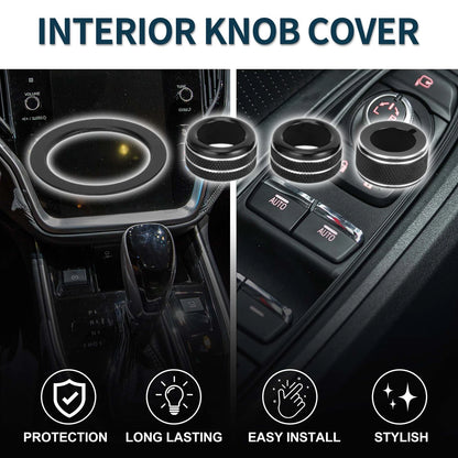Engine Start Mirror Knob Cover Replacement for Subaru WRX (2022–2023) Black