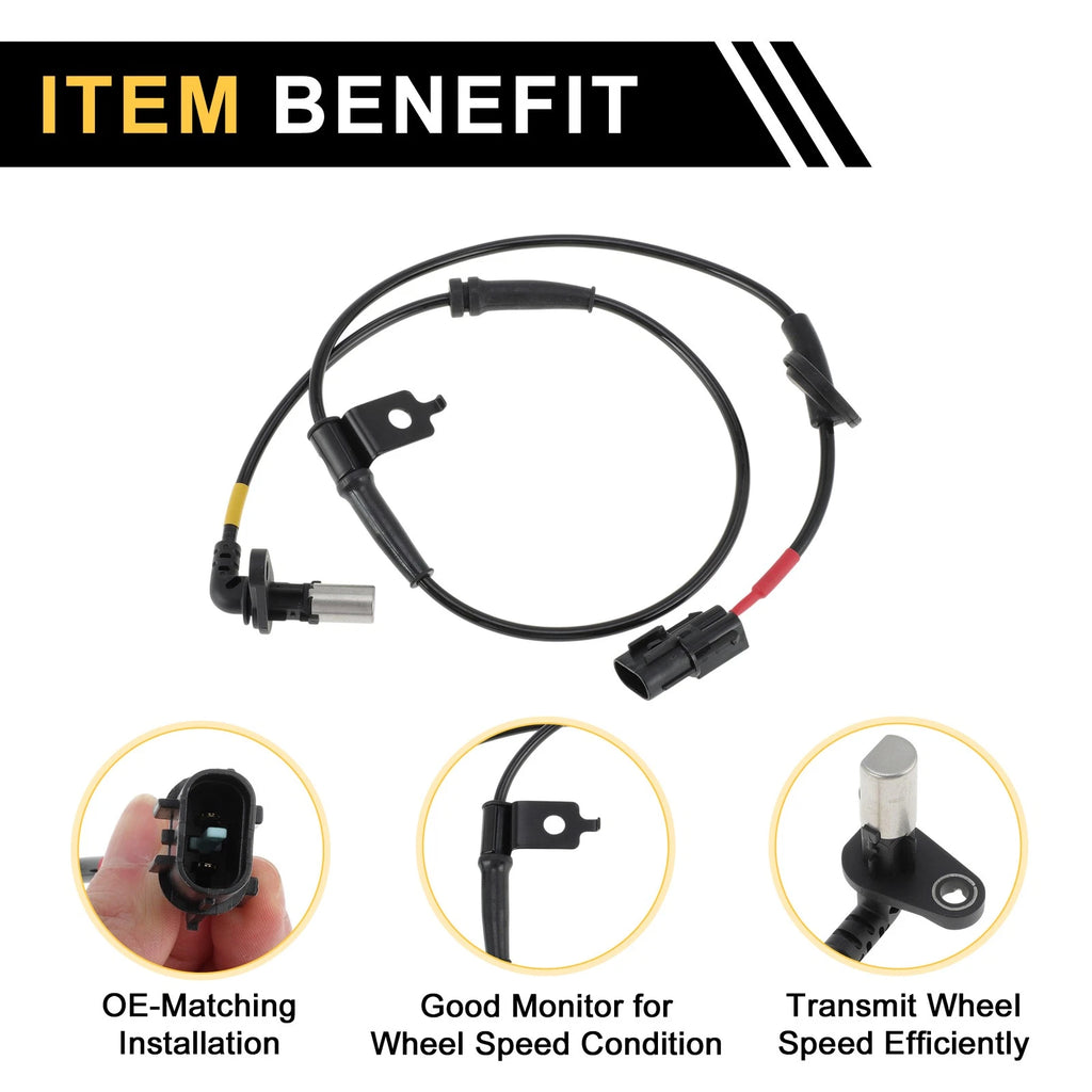 ABS Wheel Speed Sensor No. 956704H250 for Hyundai H-1 (2011) Front Left