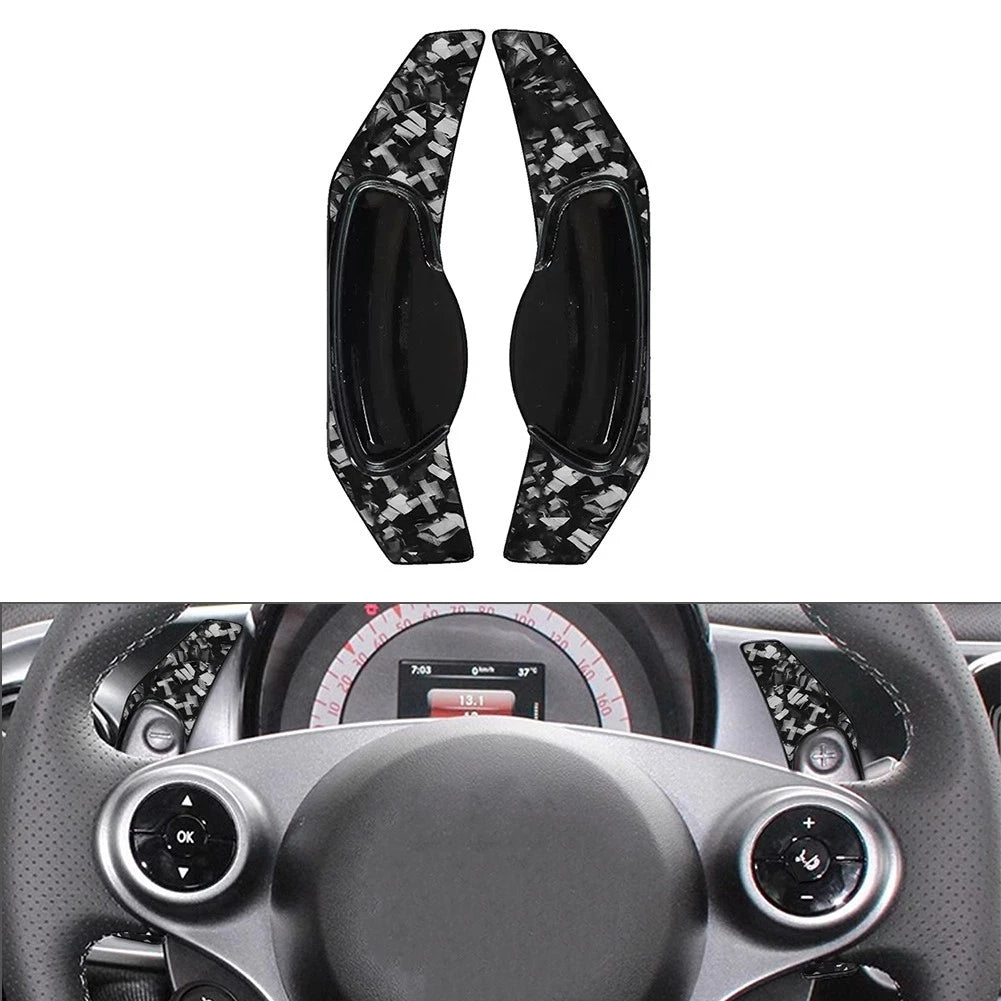 Steering Wheel Shift Paddle Extensions for Mercedes Smart Fortwo Forfour (2007–2020)