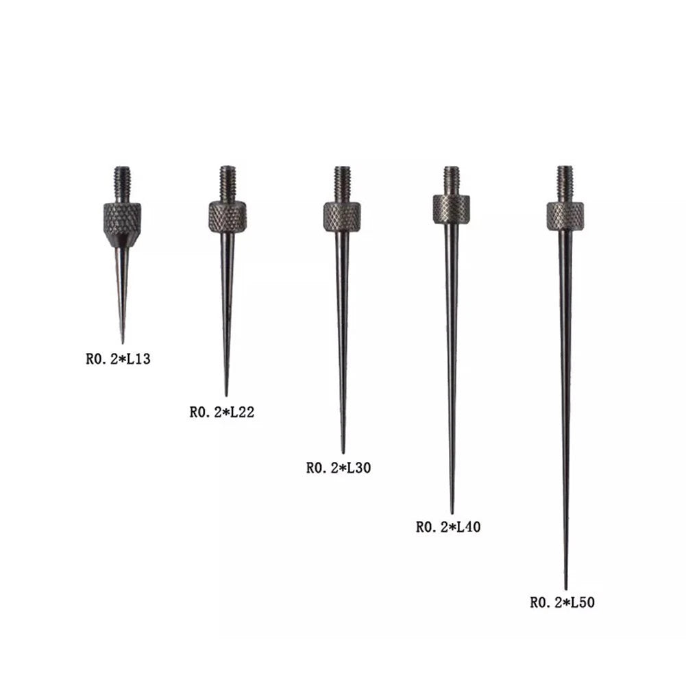 M2 5 Threaded Carbide Tips for Probing Grooves or Holes