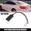 3 Pin Bluetooth Audio Adapter Aux Cable for Honda GL1800 Goldwing (2001–2011)