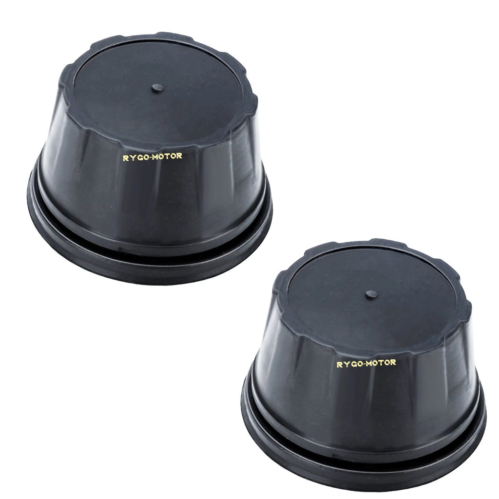 Set of 2 Wheel Center Caps for Honda (44732-HC4-000, 44732HC4000)