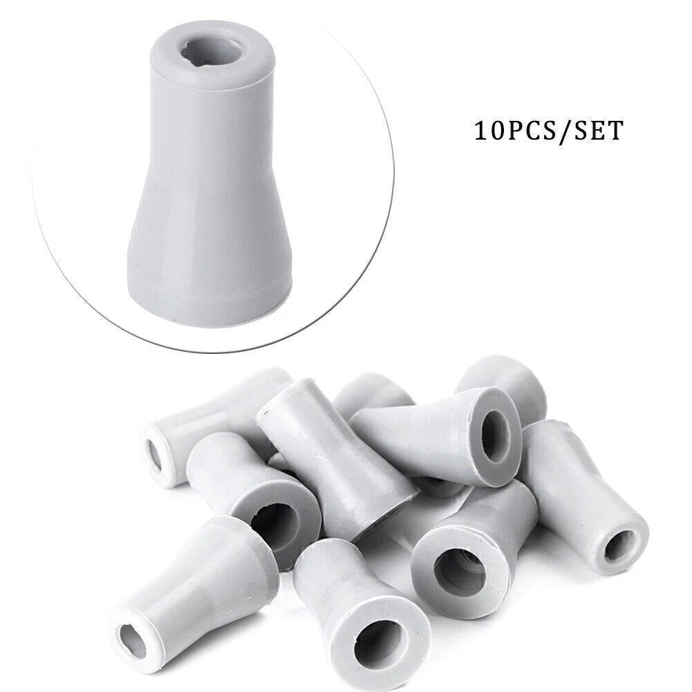 10x Rubber Valve Snap Tip Adapter for Dental Oral SE Saliva Ejector