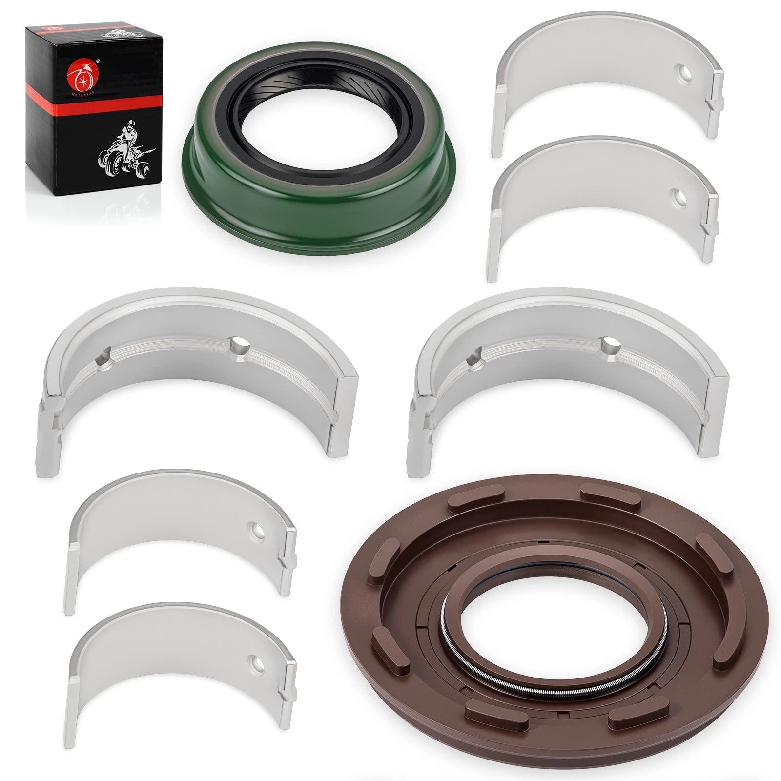 Main Journal Crankshaft Bearing & Seal Kit for Polaris Frontier (2002–2005)