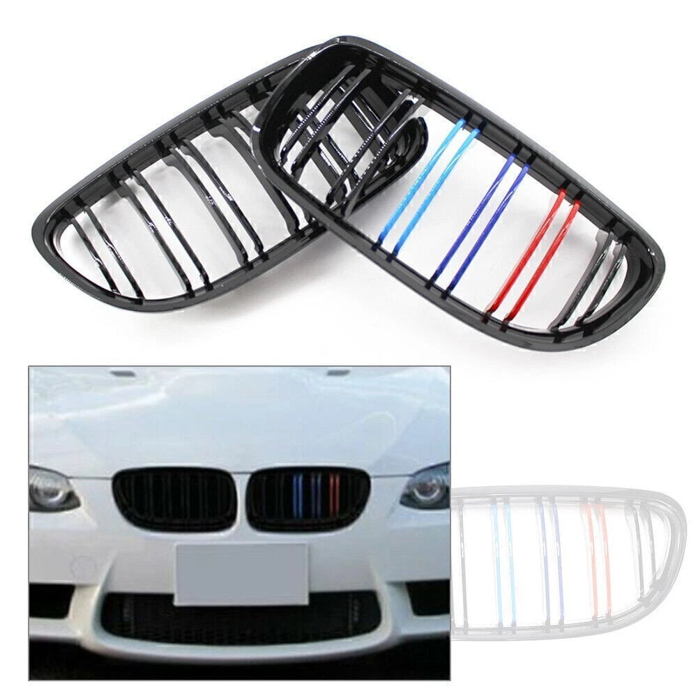 Front Upper Bumper Mesh Grille for BMW E90 E91 LCI 328i 335i (2007–2013)