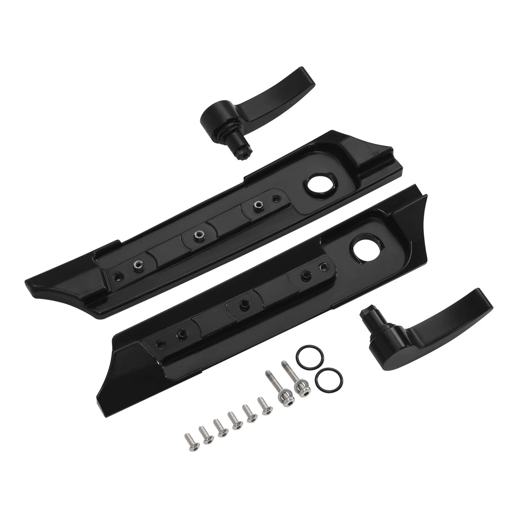 Saddlebag Latch Covers & Lid Lifter Lever for Harley Electra Glide (2014–2024)