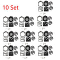 Set of 10 Carburetor Gasket Repair Kit for Stihl 015 015AVE (K10-HDC)