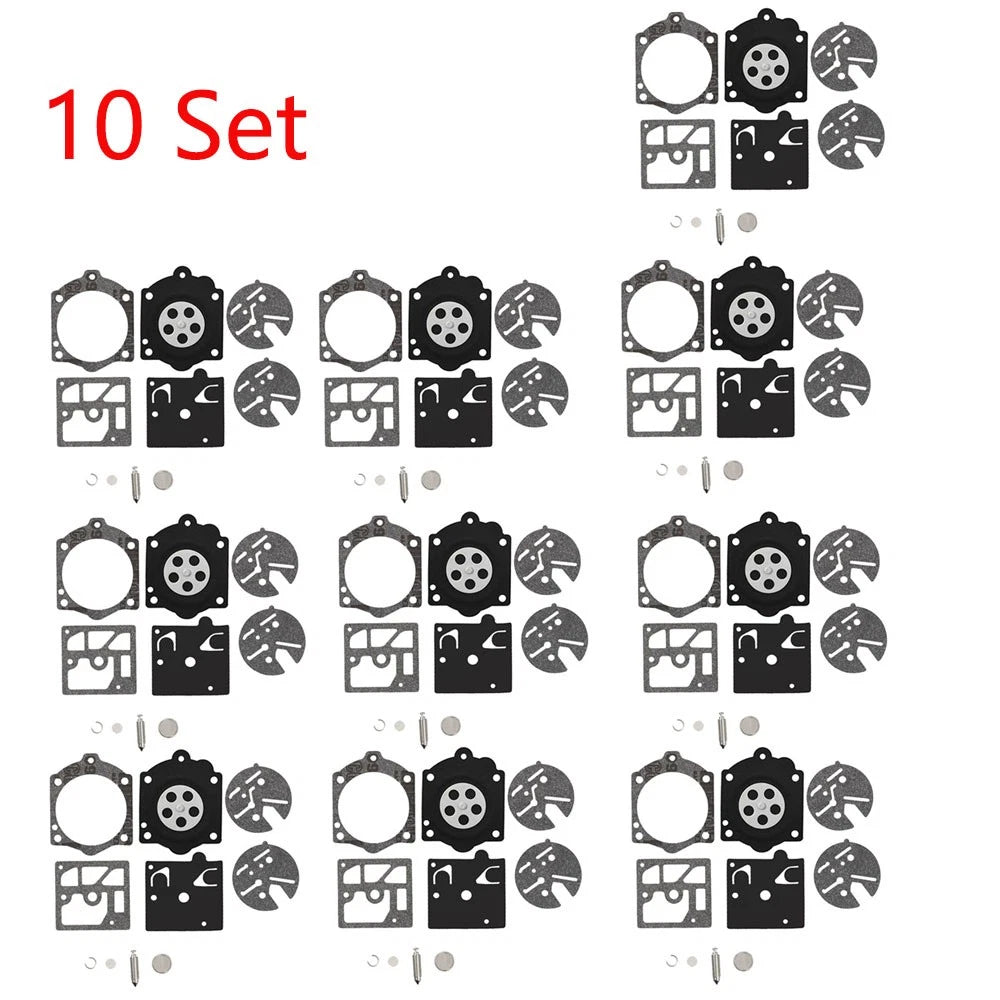 Set of 10 Carburetor Gasket Repair Kit for Stihl 015 015AVE (K10-HDC)