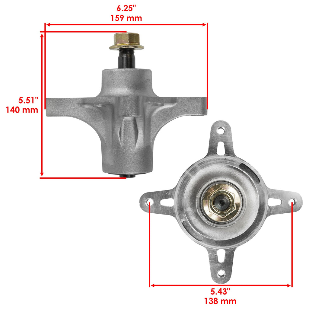Spindle Assembly Replacement for Toro TimeCutter MX 4250 4260 5025 (2008–2010)