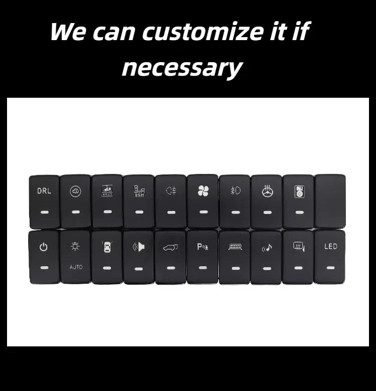 LED Dashboard Control Switch Button for Honda Accord (2008–2013)