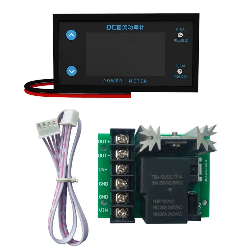 Digital Current Tester for Electrical Projects (Clear Backlight Display)
