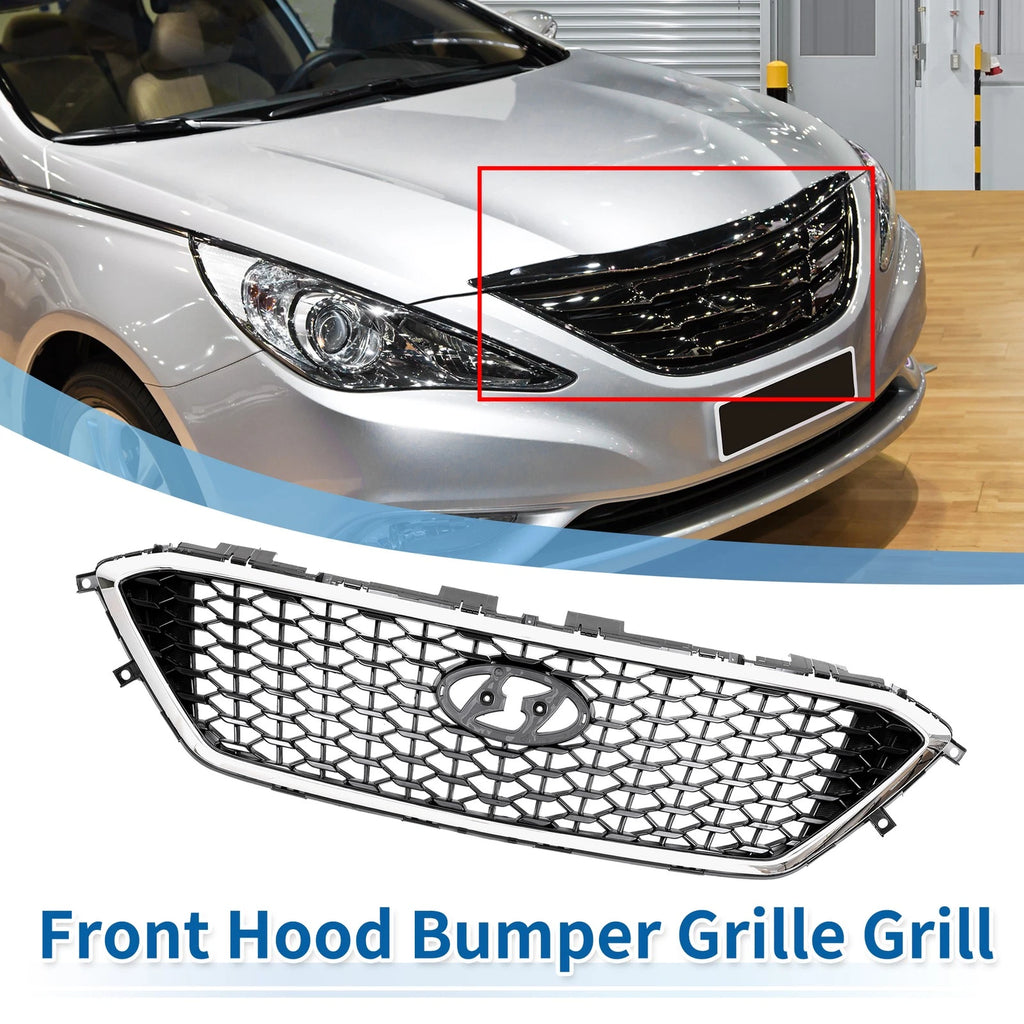 Front Hood Bumper Grille for Hyundai Sonata (2018–2024)