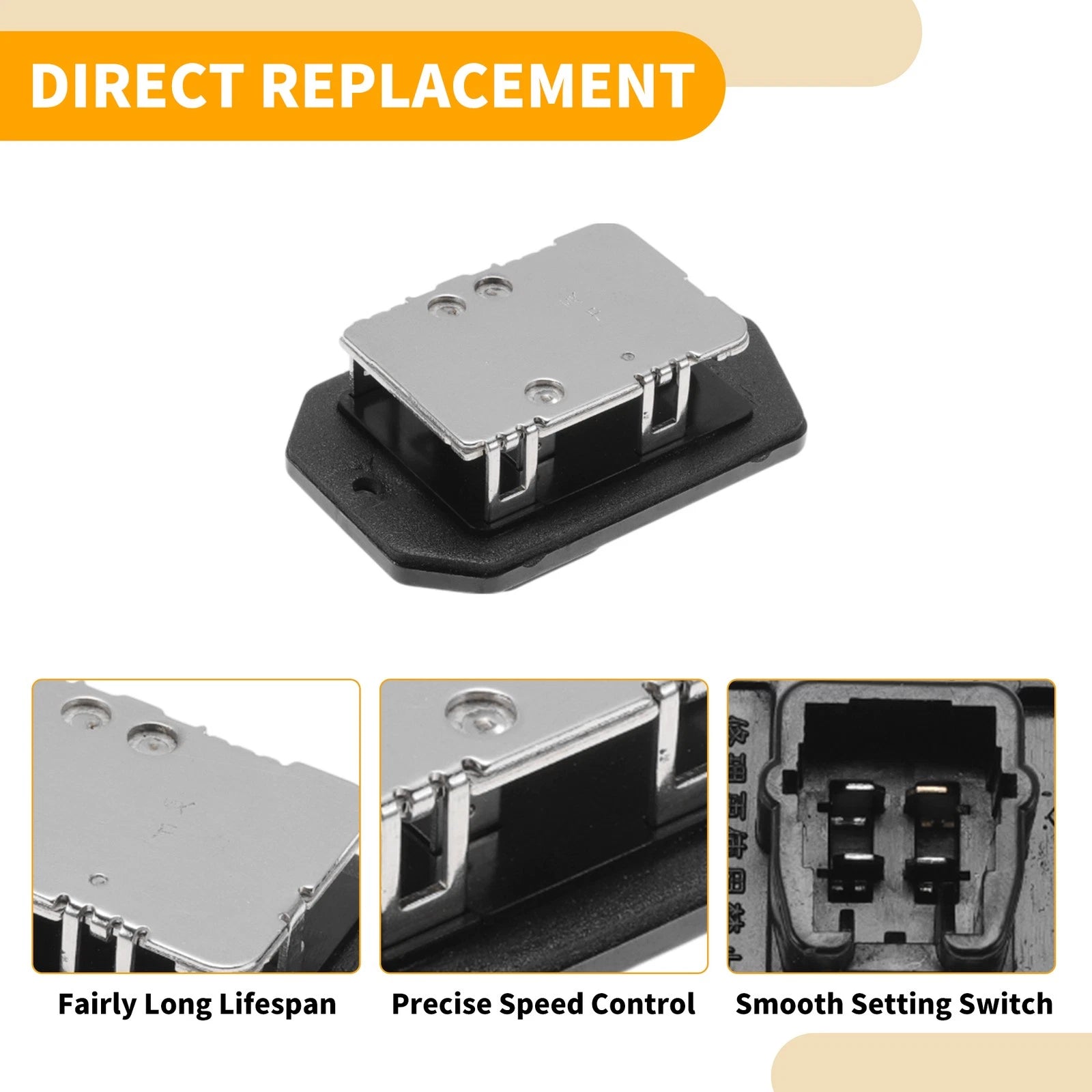 HVAC Blower Motor Resistor Replacement for Subaru Legacy (2008–2014)