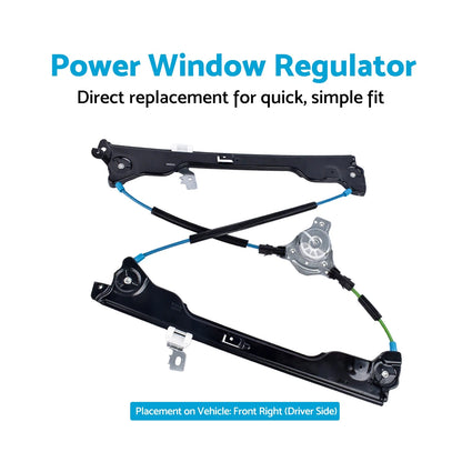 Power Window Regulator for Nissan Dualis J10 (2007–2013) RH Driver Side