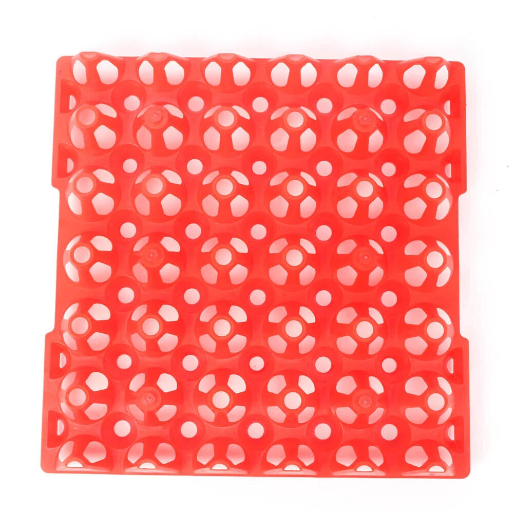 6 Pack Egg Trays for Incubator Storage Holds 30 Poultry Eggs