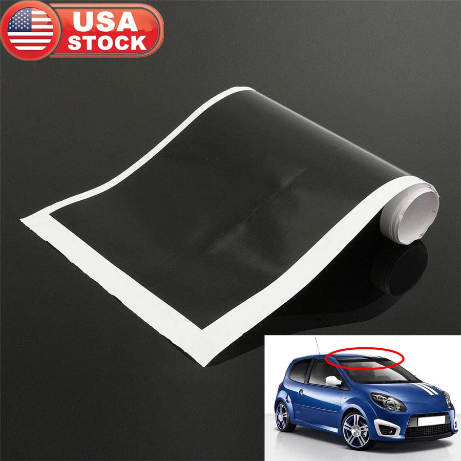 6" x 60" Black Windshield Reflector Strip for Universal Vehicles