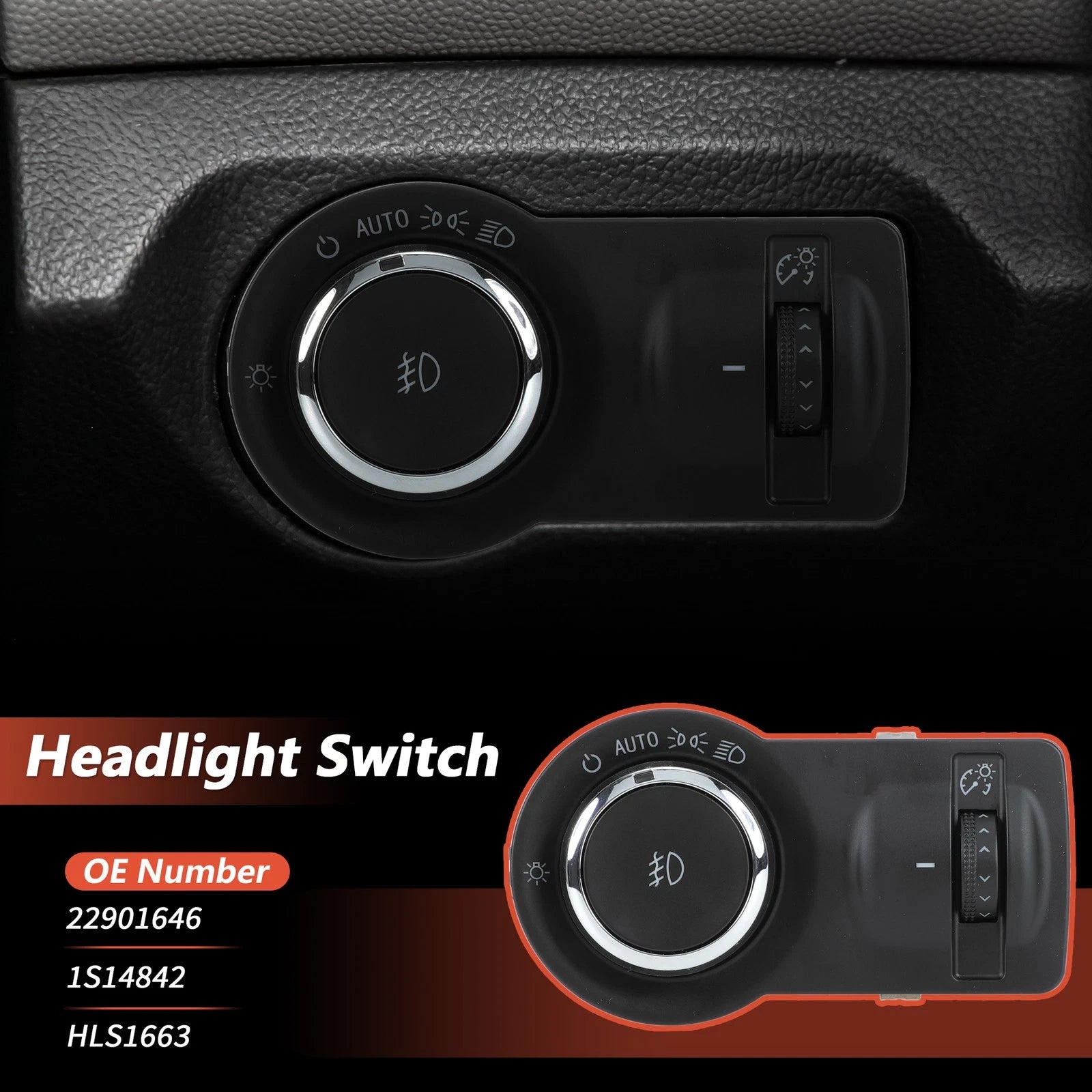 Headlight Switch for Buick Regal (2011–2017) Headlamp Dimmer