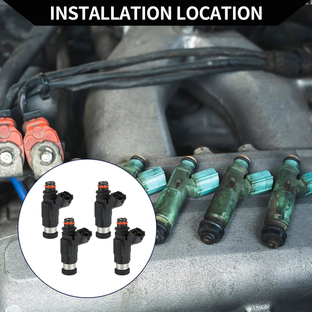 Fuel Injection Nozzle Replacement for Mitsubishi Diamante (1998–2004) 3.5L 4Pc