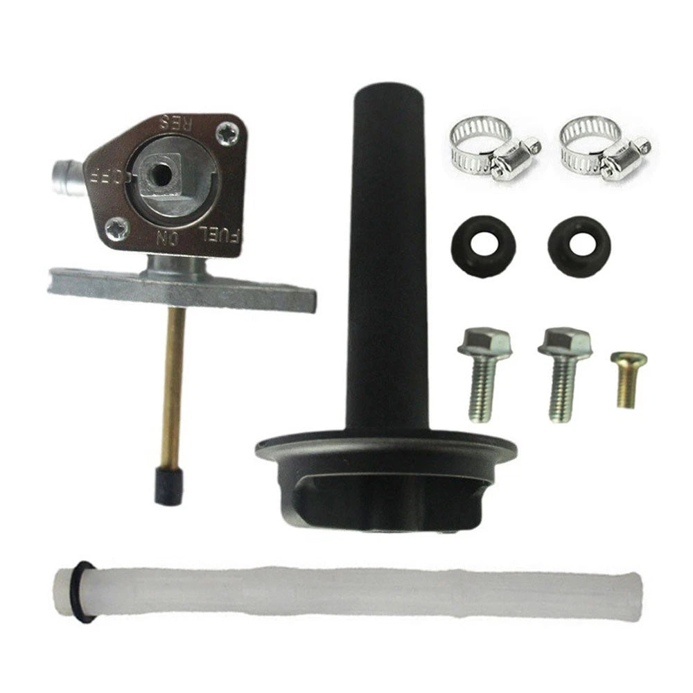 Fuel Valve Petcock & Lever Screw for Honda Recon 250 TRX250 Foreman 450 500 (2000–2023)
