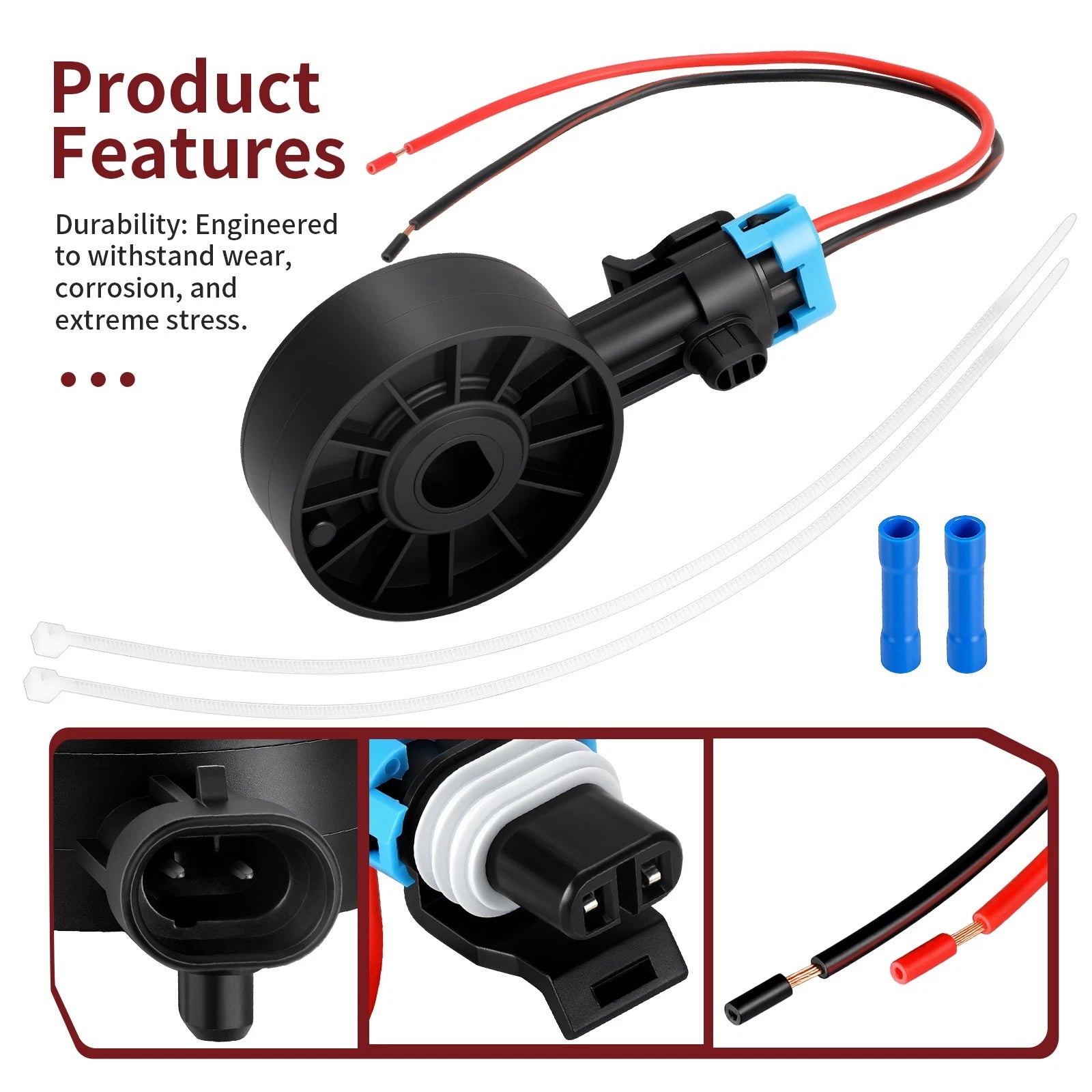 Gear Position Sensor & Idle Air Control Valve Pigtail Harness for Polaris Hawkeye (2004–2008)