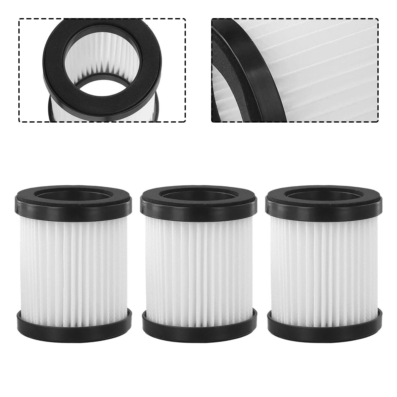 3pcs Dust Collection Filter for H50 Wireless Cleaner