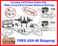 Engine Rebuild Kit for Polaris Sportsman 700 (2002–2009) - Crank, Pistons, WP, C-Bal