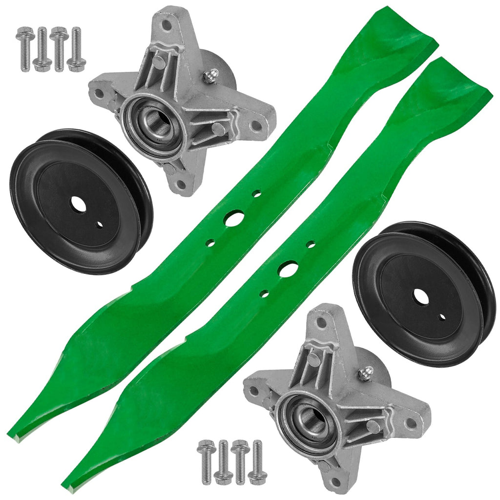 Deck Spindle and Pulley Replacement for Cub Cadet 1517 1527 (38 inch)