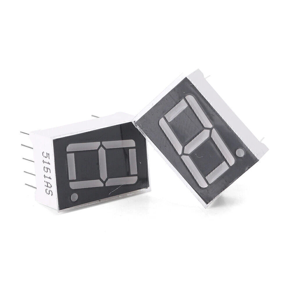 10PCS 0.5" Red 7 Segment LED Display Digital Tube Common Anode