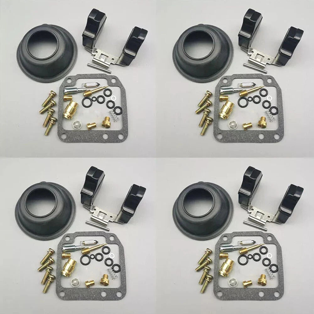 4X Carburetor Kit Diaphragm Float Gasket for Yamaha XJ550 Maxim (1981–1983)