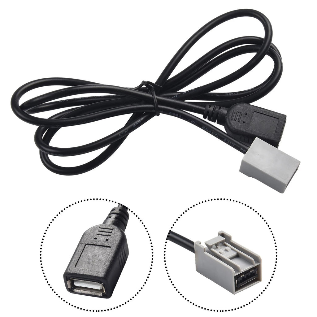 Female Cable U Disk Data Conversion USB2.0 for Honda Civic (2001–2021)