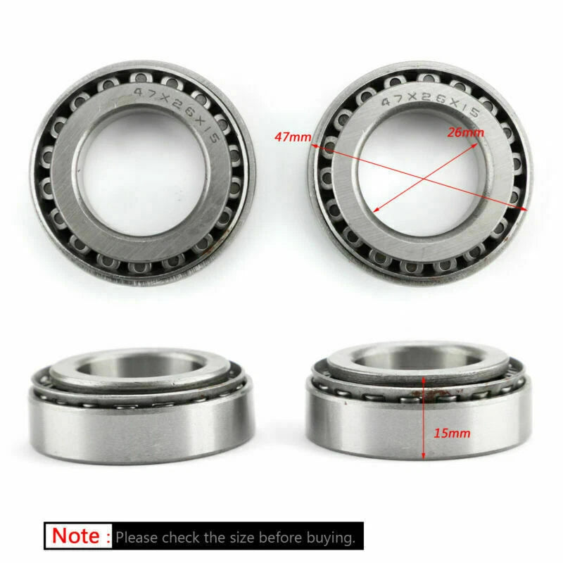 Tapered Roller Bearing Set for Honda CR250R XR250 CR480R XL600R (1982–1983)