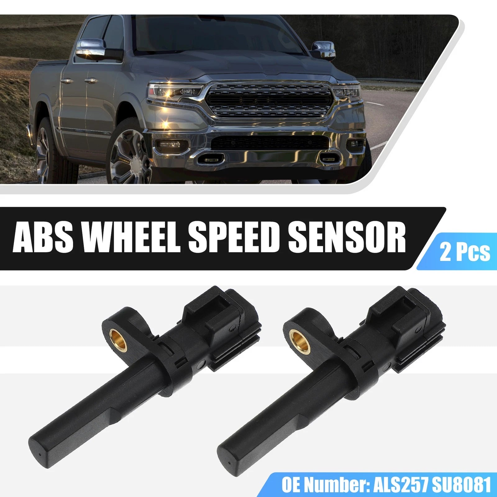 ABS Wheel Speed Sensor for Ram 1500 (ALS257, Rear Left/Right)