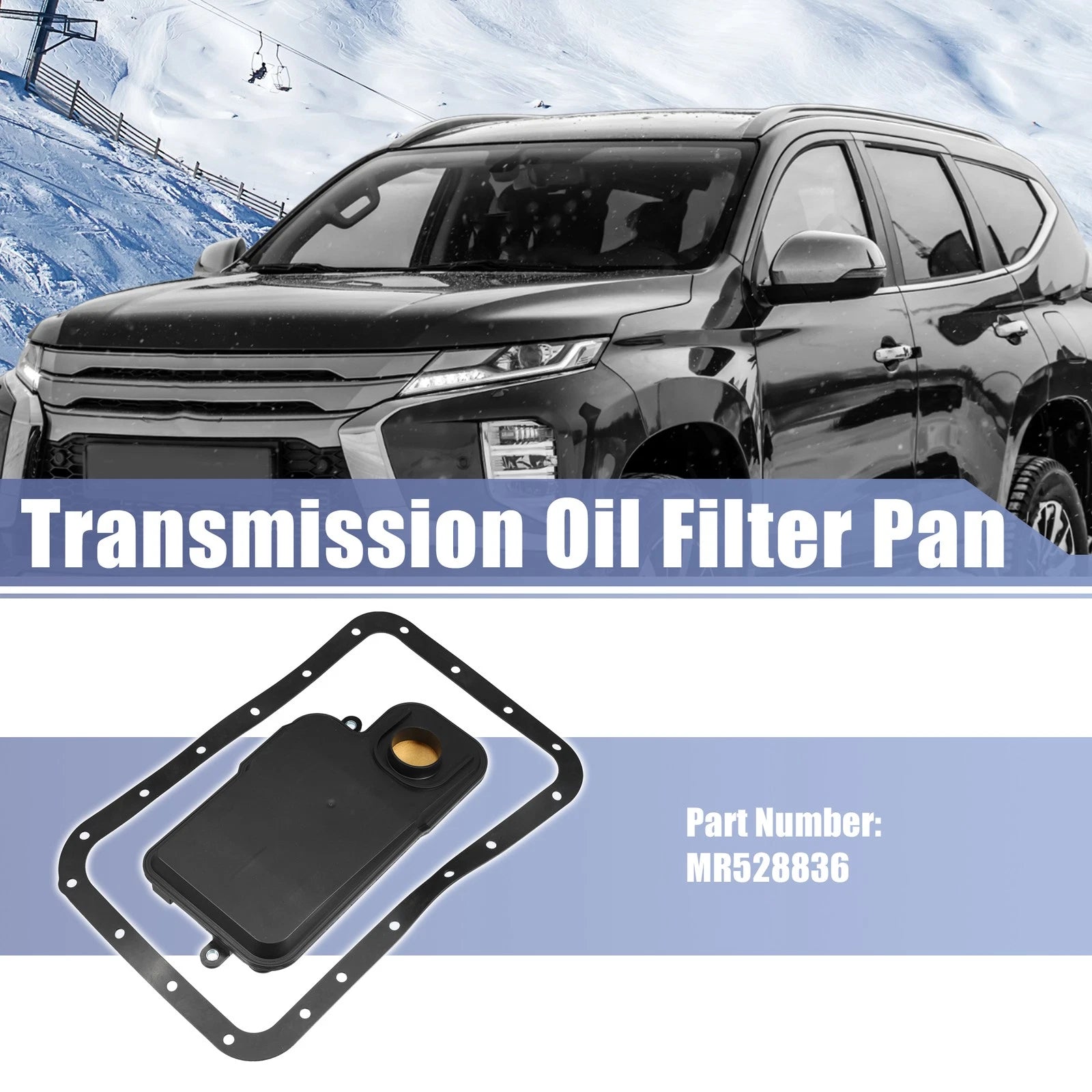 Transmission Filter Oil Pan Gasket Assembly Set for Mitsubishi (2007–2016)
