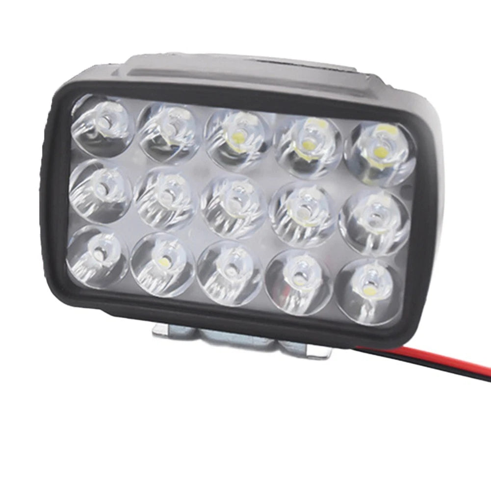 15 LED Motorcycle Spot Light Headlight Fog Light for ATV UTV