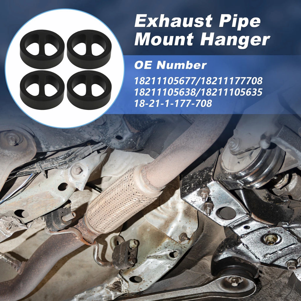 Exhaust Pipe Mount Hanger Front Rear Set for BMW 3 5 6 7 Series (2005–2019)