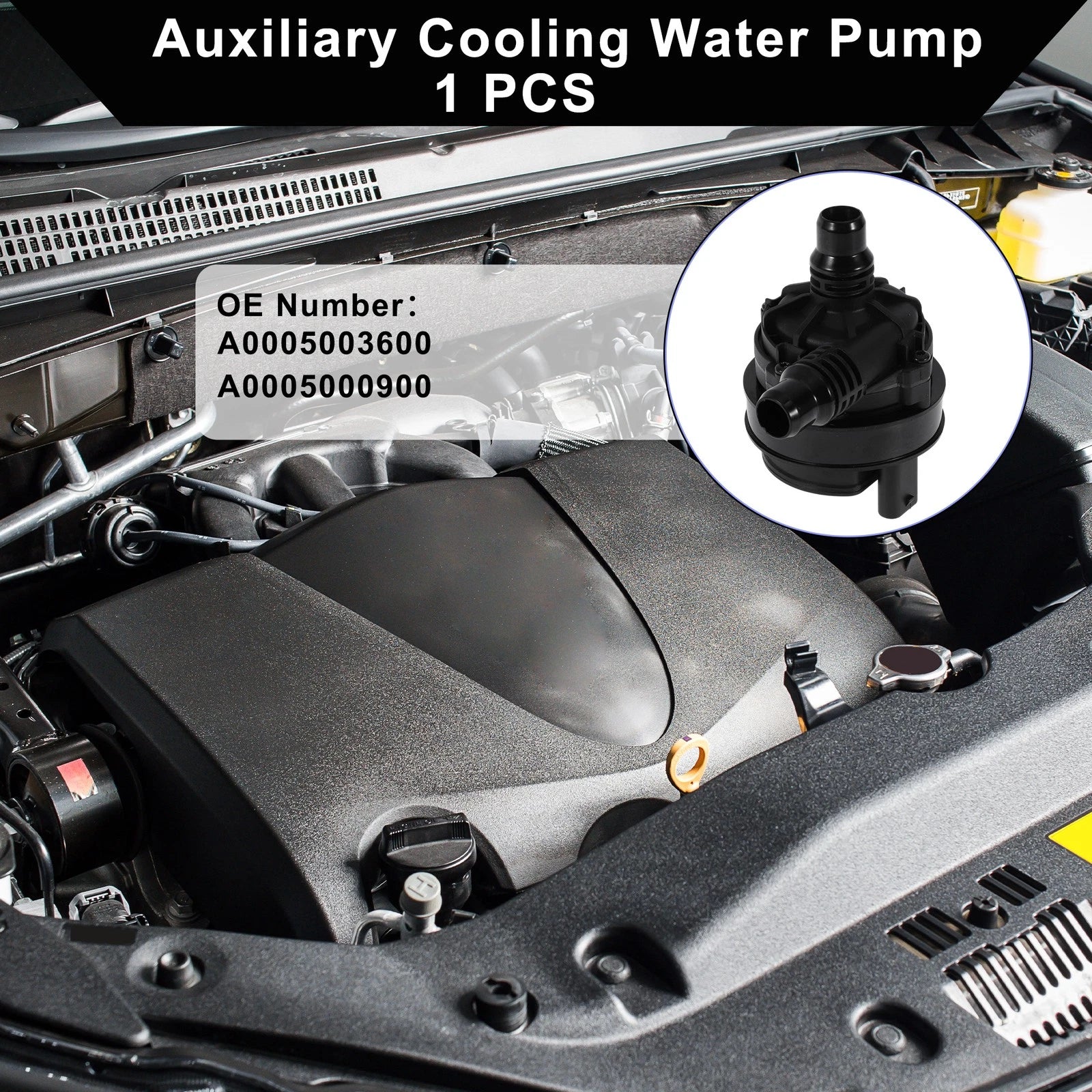 Auxiliary Cooling Water Pump Replacement for Mercedes-Benz E-Class (2016–2024)