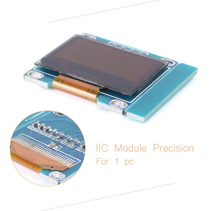 0.96" I2C IIC Serial 128X64 12864 Blue OLED LCD LED Display Module for