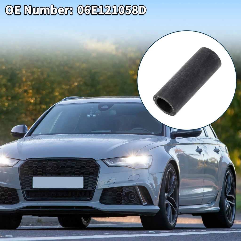 Radiator Hose Coolant Pipe Replacement for Audi A6 (2006–2011) Rubber Black