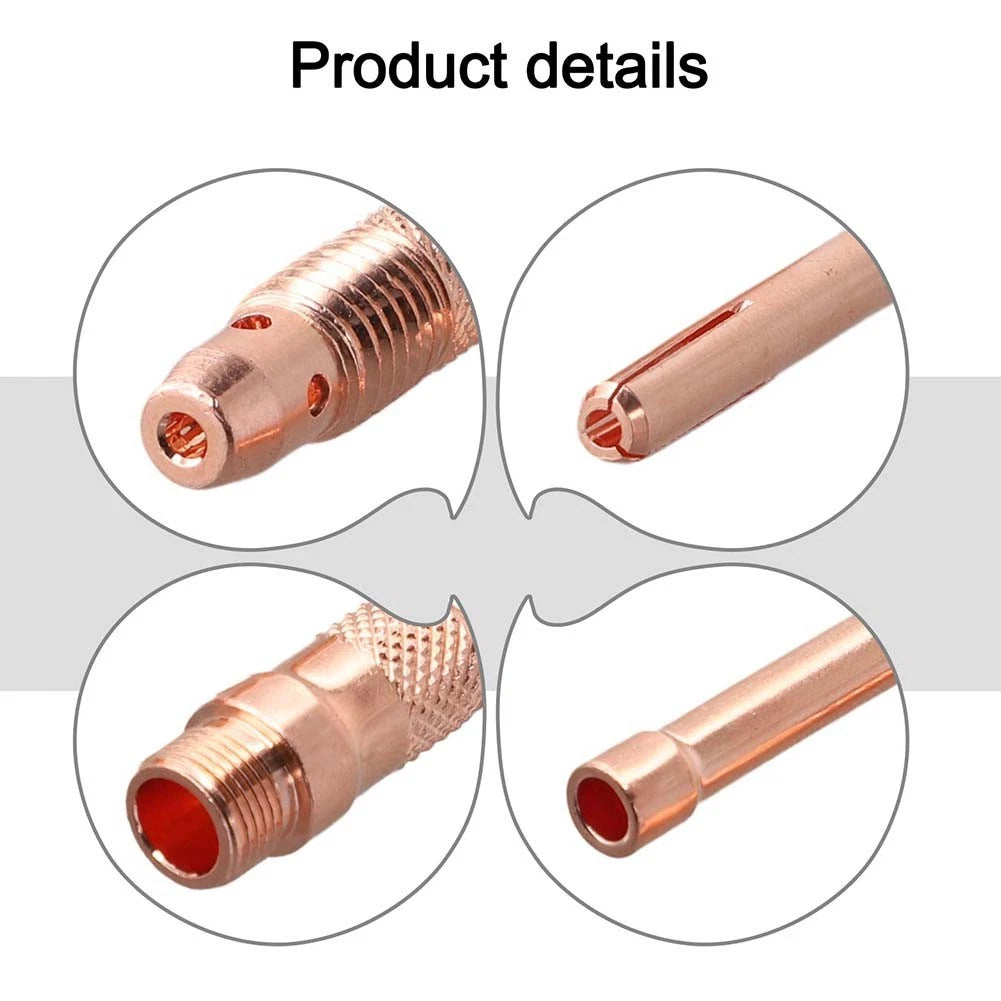 6PCS Collet Bodies Kit for WP17 WP18 WP26 Torch Series (Tig Welding)