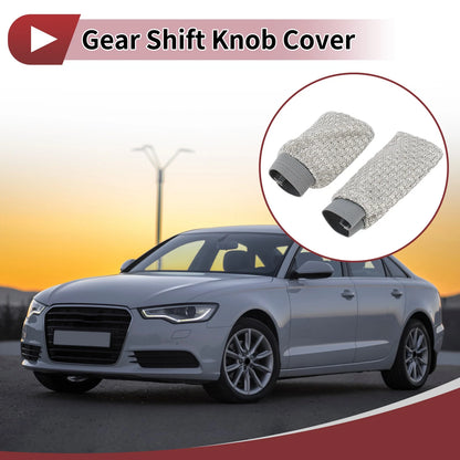 Gear Knob Protector & Handbrake Cover for Universal Cars (Gray)