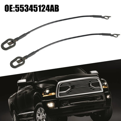 Black Tailgate Cable Set for Dodge Ram 1500 2500 3500