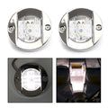 2X 12V Marine Blue Underwater LED Light for Boat (316 Stainless)