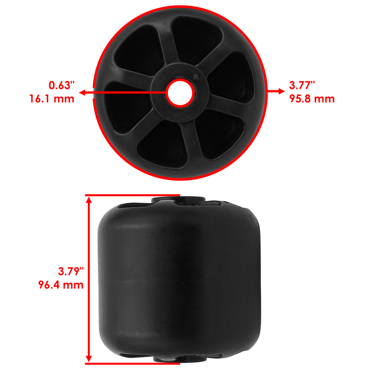 Deck Wheel Kit Replacement for John Deere 717A 727A 757 777 797 997 (2000–2010)