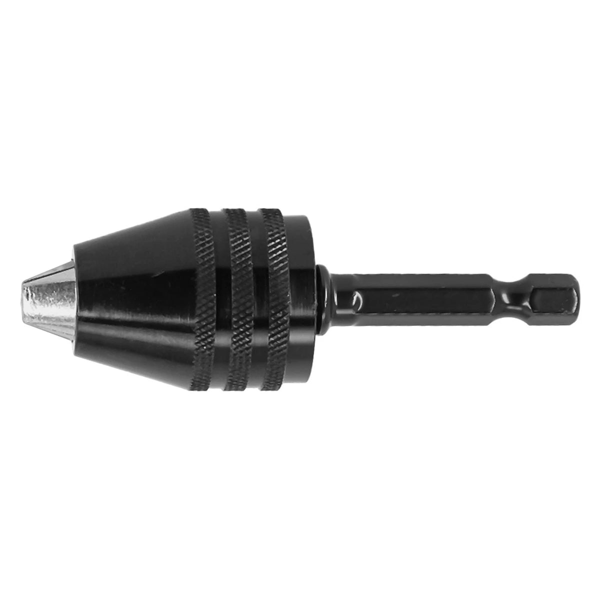 Drill Chuck for Hexagonal Shank (14 in, Three Jaw, Self Centering)