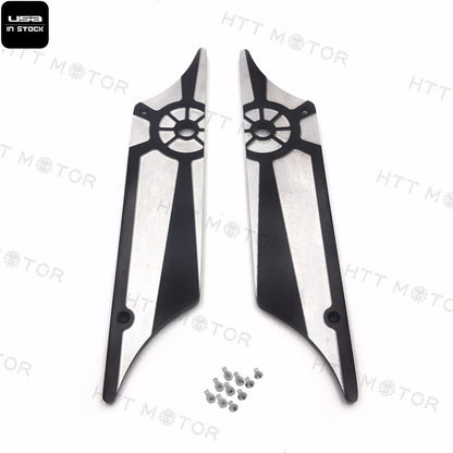 CNC Billet Aluminum Saddlebag Latch Cover for Harley Touring (1993–2013)