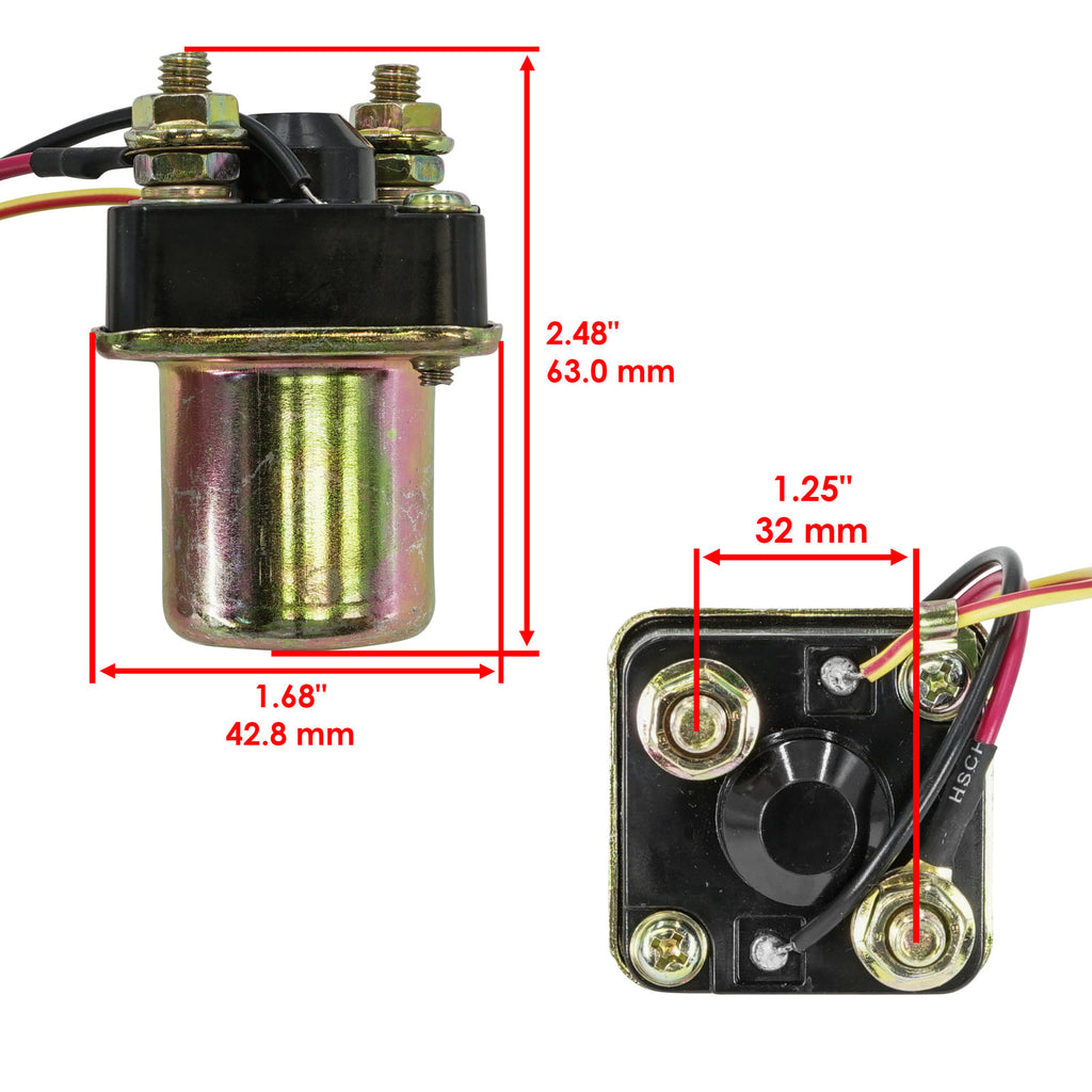 Starter Relay Solenoid for Kawasaki JF650 TS (1989–1996)