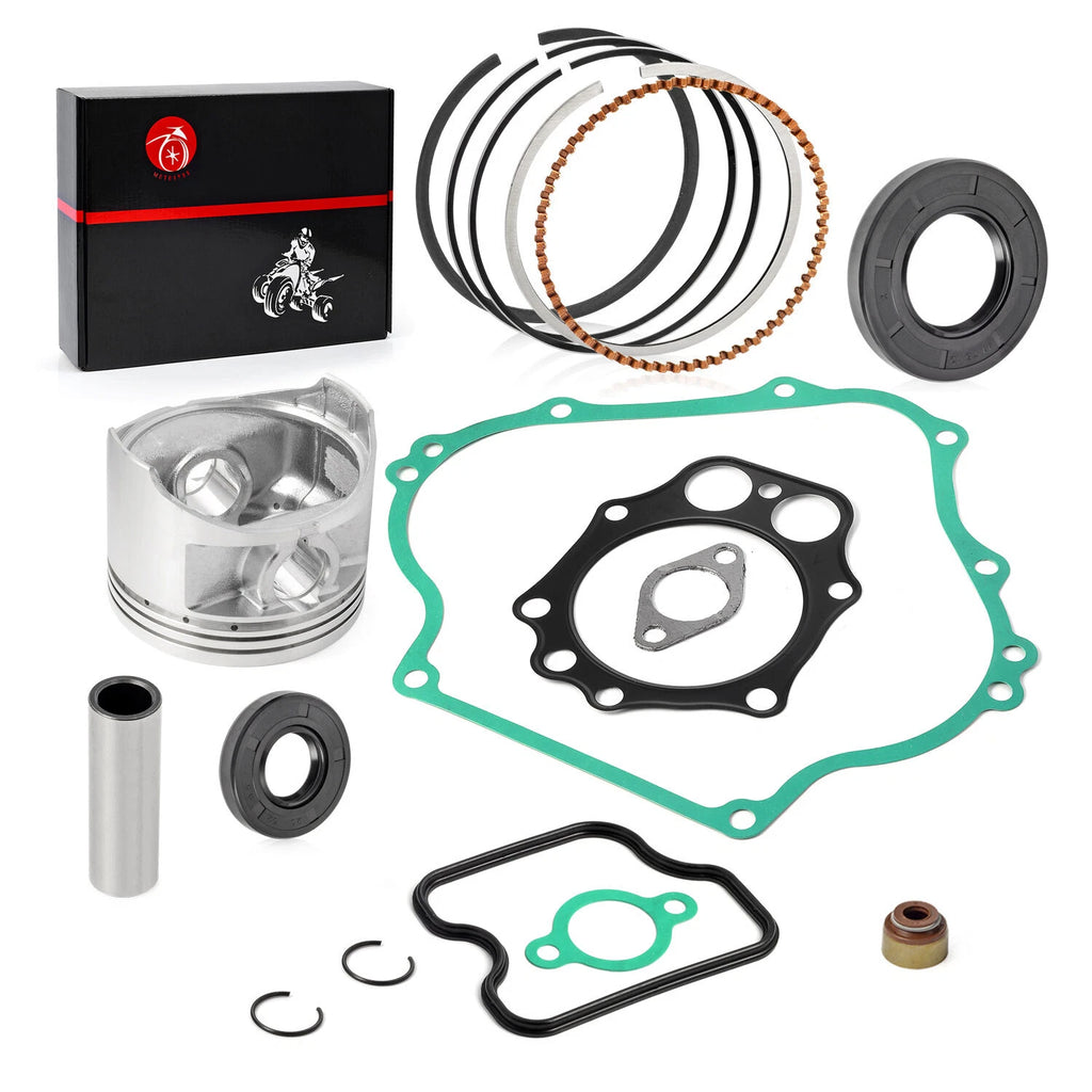 Top End Kit Piston Ring Gasket Seal for Club Car Golf Cart DS Precedent (FE350)