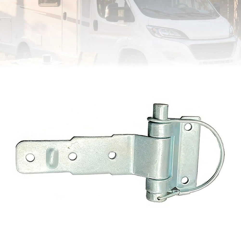 D Type Pin Hinge for Trailers RVs Boats (Galvanized Cold Rolled Steel)